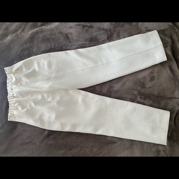 BABATON white slim cropped trouser - Picture 3 of 4